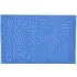 Chenille Non-Slip Bath Mat - Blue, Microfibre
