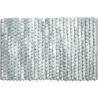 Chunky Bobble Bath Mat - Grey Marble