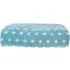 Cotton Polka Dot Bath Sheet - Blue