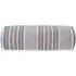 Cotton Stripe Bath Sheet - Grey