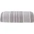 Cotton Stripe Bath Towel - Grey