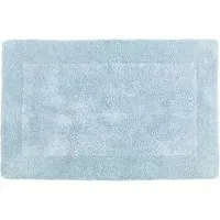 Elegance Reversible Bath Mat - Blue, Cotton