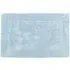Elegance Reversible Bath Mat - Blue, Cotton
