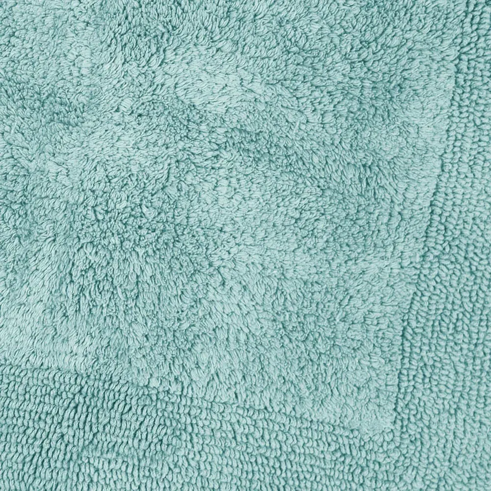 Elegance Reversible Bath Mat - Blue, Cotton