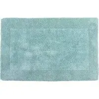 Elegance Reversible Bath Mat - Blue, Cotton