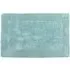 Elegance Reversible Bath Mat - Blue, Cotton