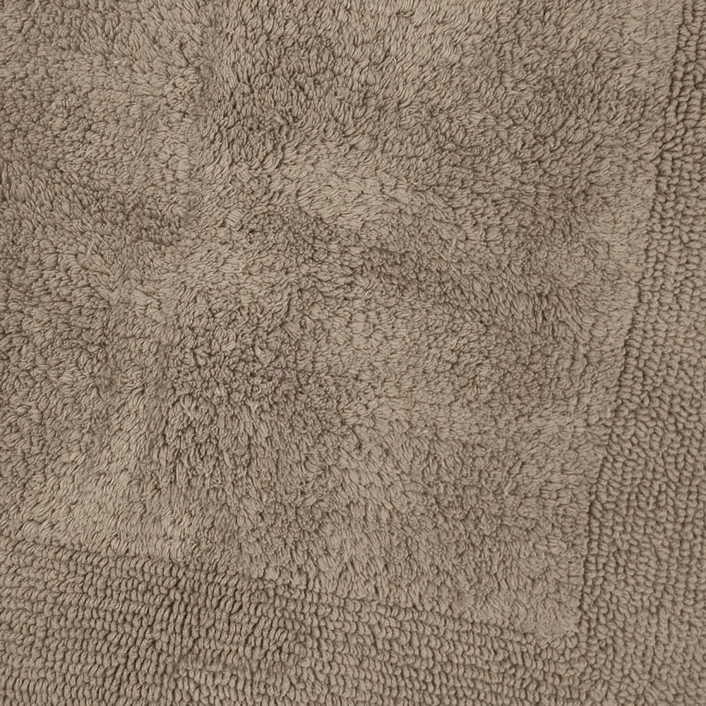 Elegance Reversible Bath Mat - Brown, Cotton