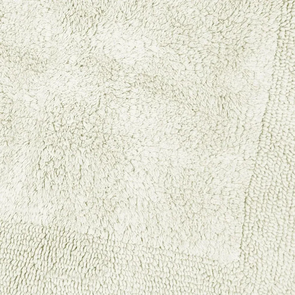 Elegance Reversible Bath Mat - Cream, Cotton