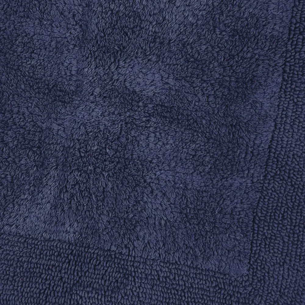 Elegance Square Bath Mat Reversible - Navy