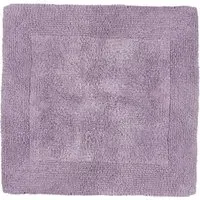 Elegance Square Bath Mat Reversible - Purple