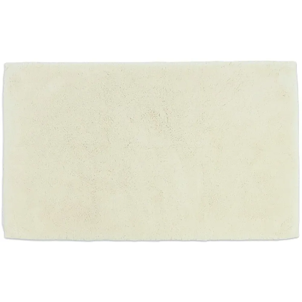 Hotel Deep Pile Bath Mat - Cream, Cotton image