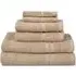 Hotel Essentials 6-Piece Towel Bundle Set - Stone, Cotton