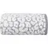 Jacquard Leopard Bath Towel - Grey