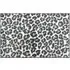 Jacquard Leopard Non-Slip Bath Mat - Grey