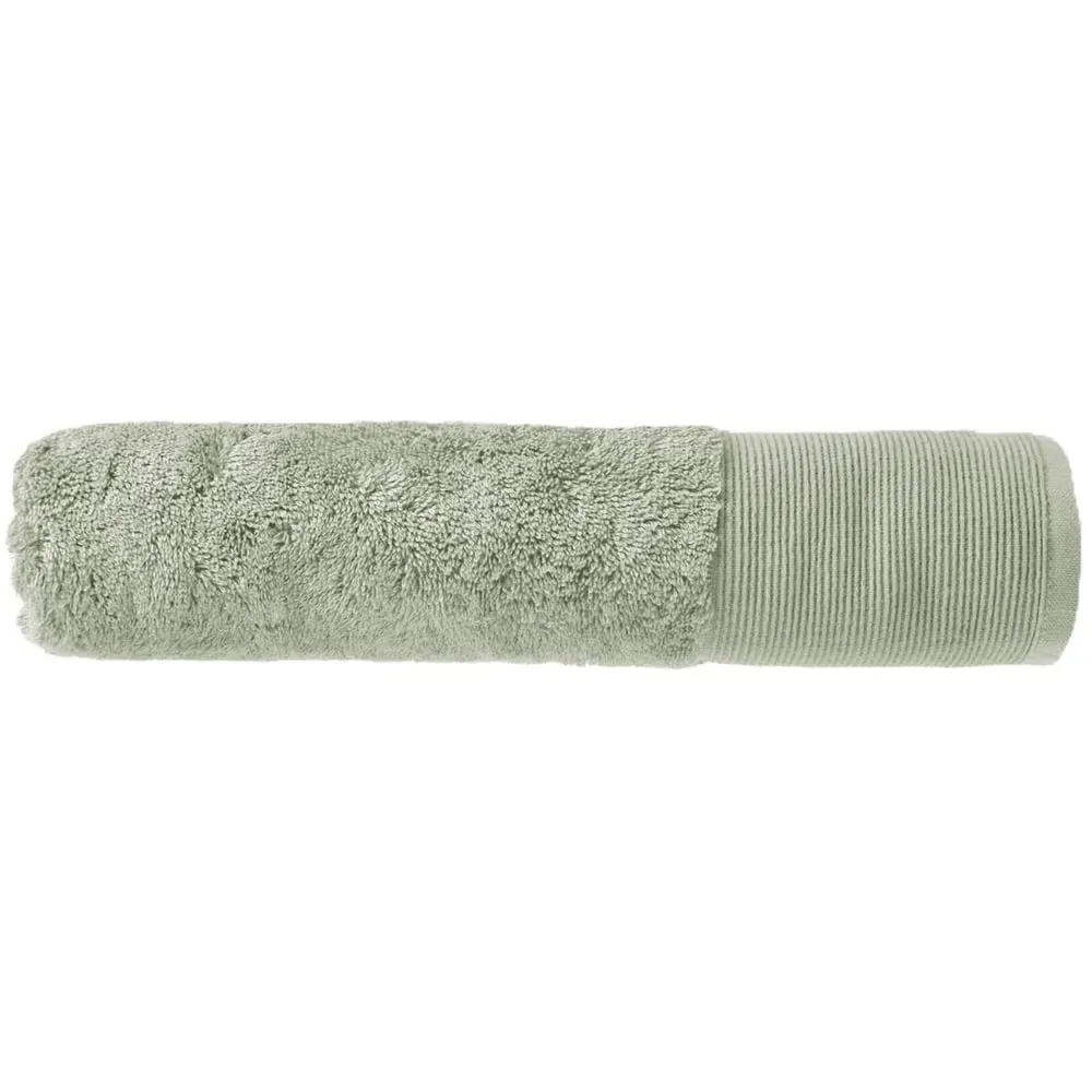 Marlborough Bath Sheet - Green, Bamboo