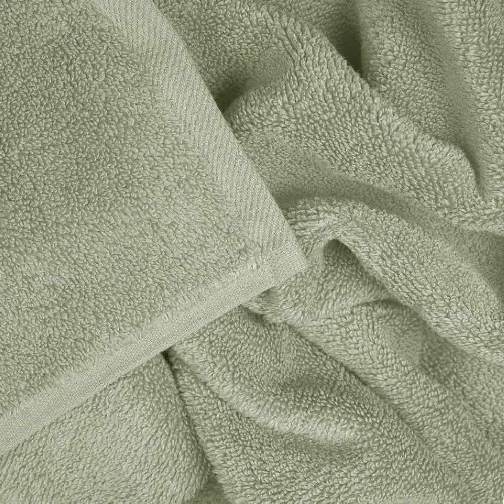 Marlborough Bath Towel - Green, Bamboo
