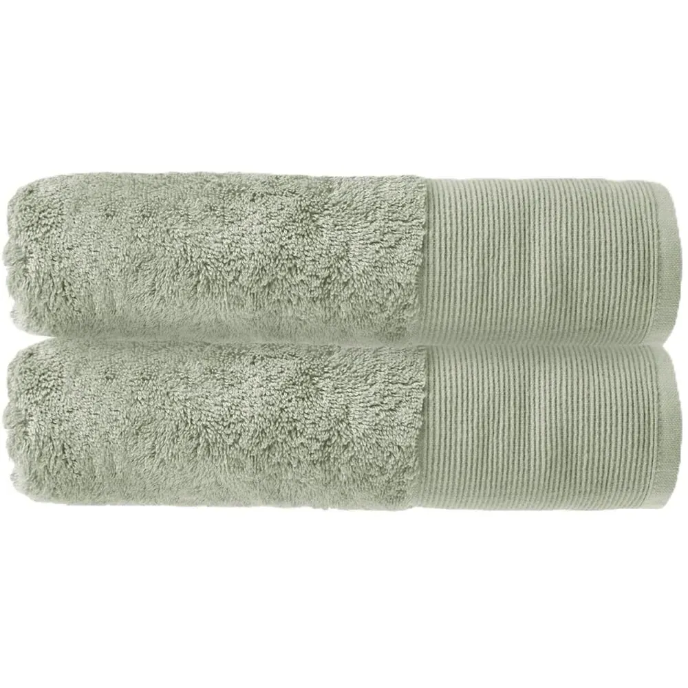 Marlborough Bath Towel - Green, Bamboo
