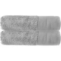 Marlborough Bath Towel - Silver, Bamboo