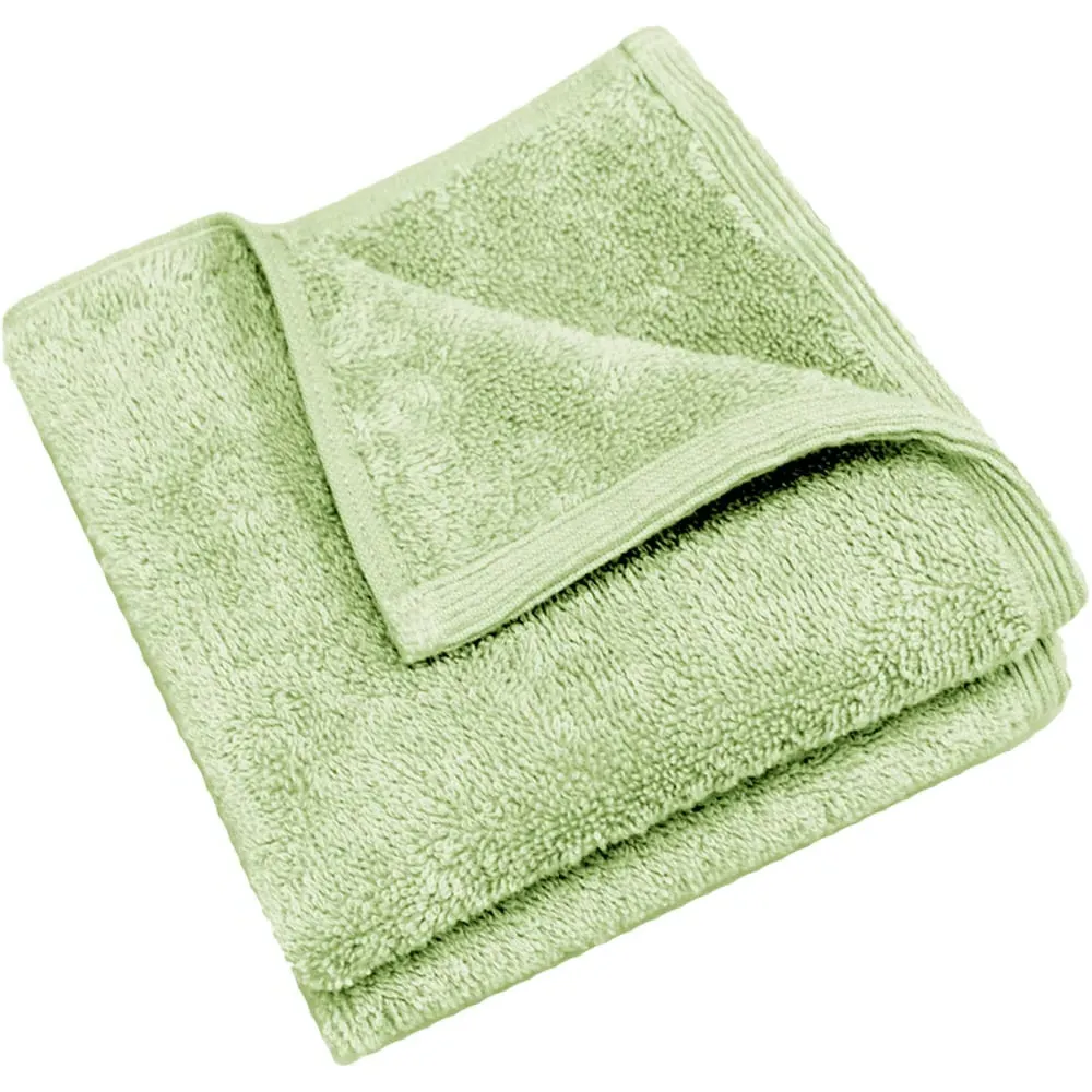 Marlborough Face Cloth 2 Pack - Green, Bamboo Cotton