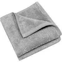 Marlborough Face Cloth 2 Pack - Silver, Bamboo Cotton