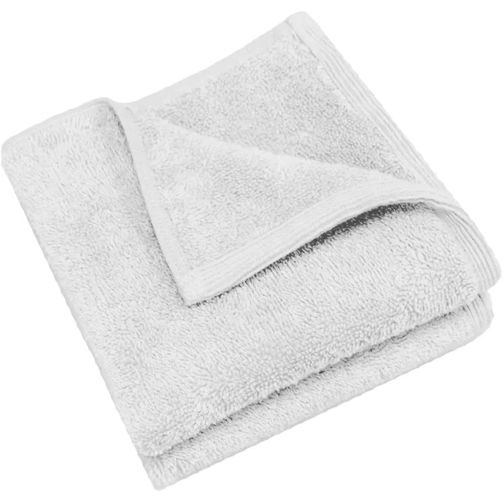 Marlborough Face Cloth 2 Pack - White, Bamboo Cotton