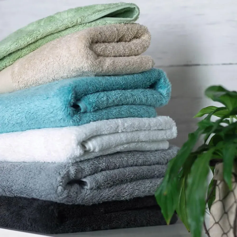 Marlborough Hand Towel - White, Bamboo