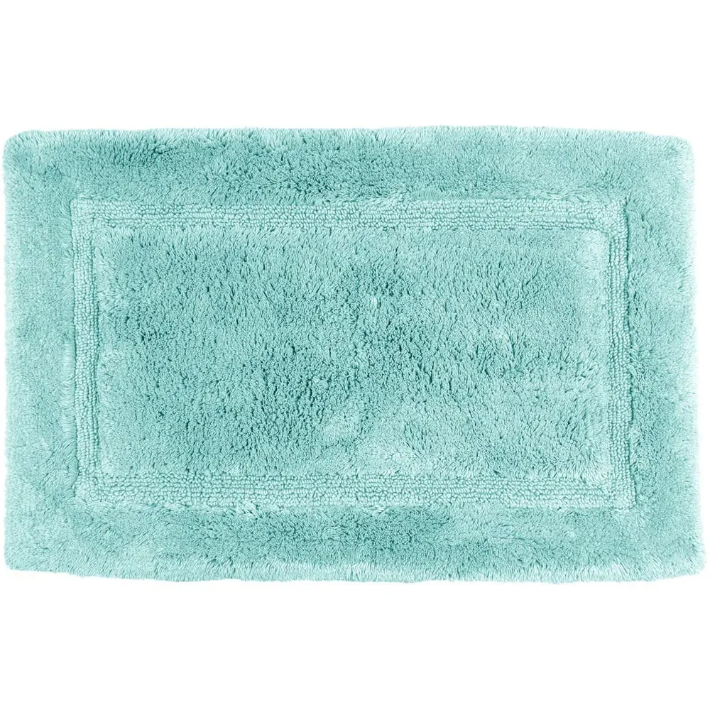 Marlborough Non-Slip Bath Mat - Blue, Bamboo Cotton image