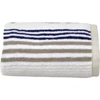 Merlin Striped Hand Towel - Blue, Cotton