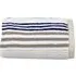Merlin Striped Hand Towel - Blue, Cotton