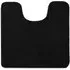 Microfibre Non-Slip Pedestal Mat - Black
