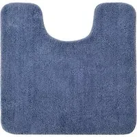 Microfibre Non-Slip Pedestal Mat - Blue