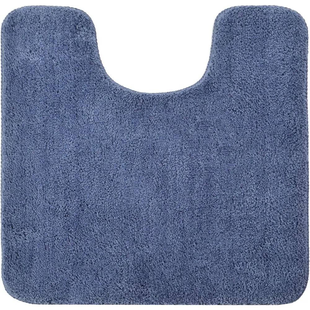 Microfibre Non-Slip Pedestal Mat - Blue