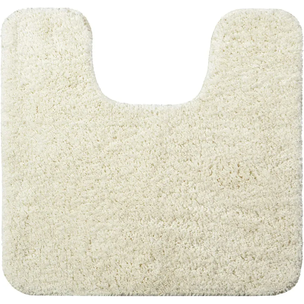 Microfibre Non-Slip Pedestal Mat - Cream