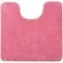 Microfibre Non-Slip Pedestal Mat - Rose Pink
