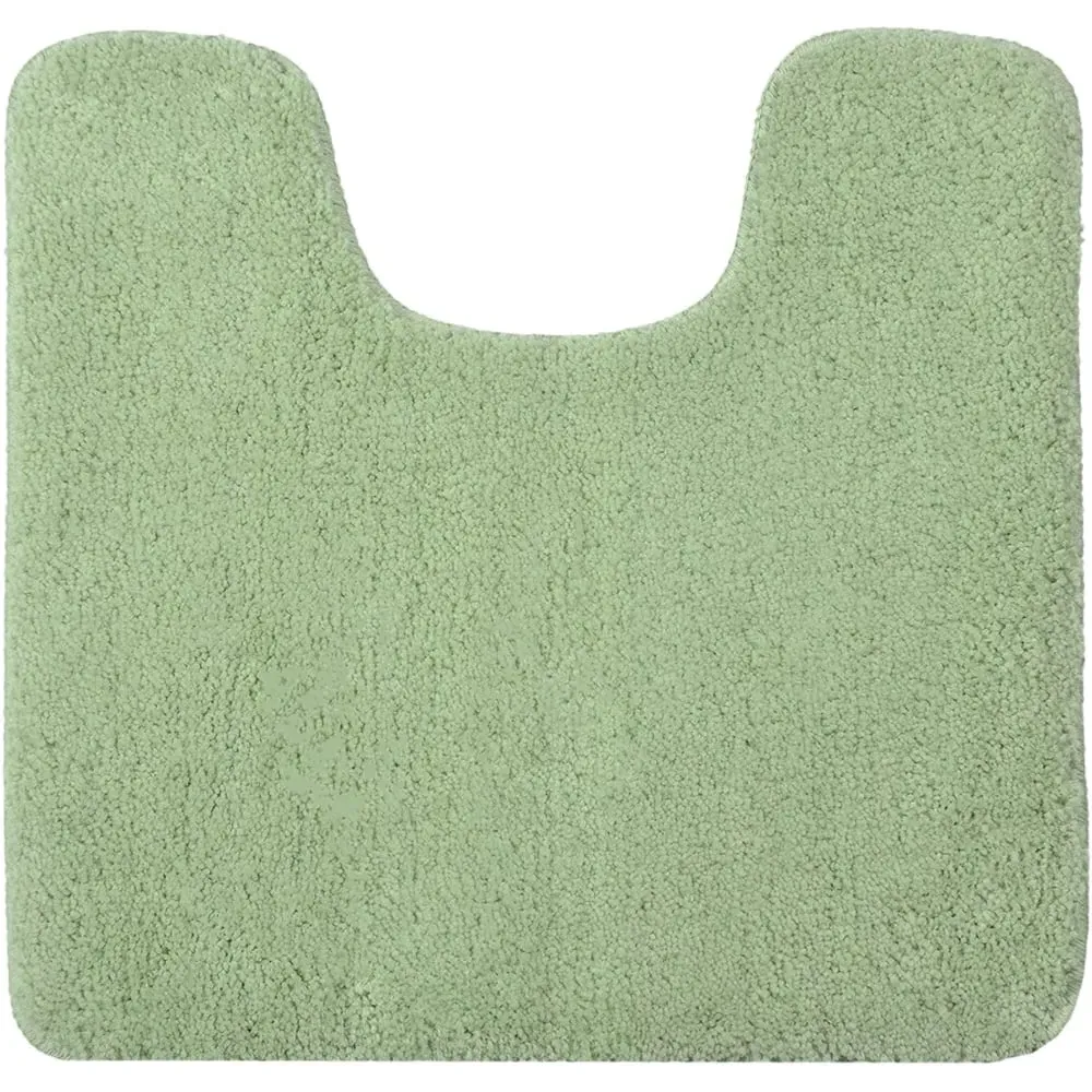Microfibre Non-Slip Pedestal Mat - Sage Green