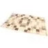 Mosaic Bath Mat - Brown, Cotton