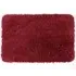 Shaggy Bath Mat - Burgundy, Microfibre