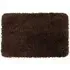 Shaggy Bath Mat - Coffee, Microfibre