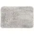 Shaggy Bath Mat - Grey, Microfibre
