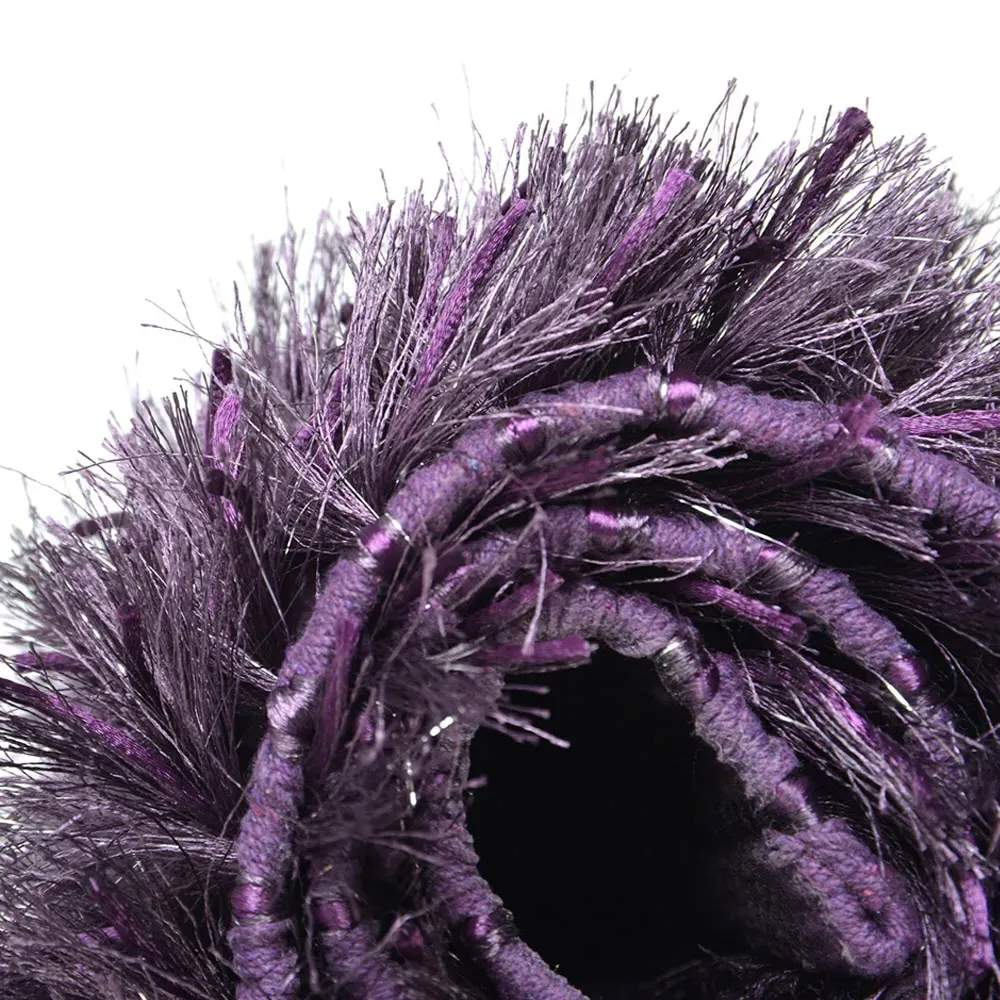 Shimmer Sparkle Pedestal Mat - Purple