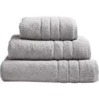 Smoke Grey Hotel Heavyweight Bath Sheet - Grey, Cotton