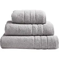 Smoke Grey Hotel Heavyweight Bath Towel - Grey, Cotton