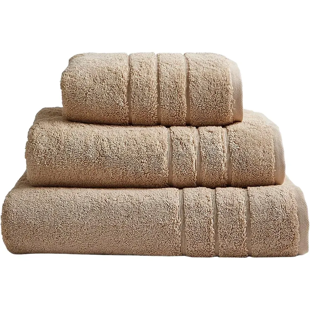 Stone Hotel Heavyweight Hand Towel - Brown, Cotton