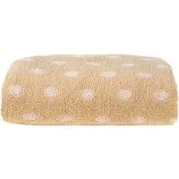 Stone Polka Dot Hand Towel - Cream