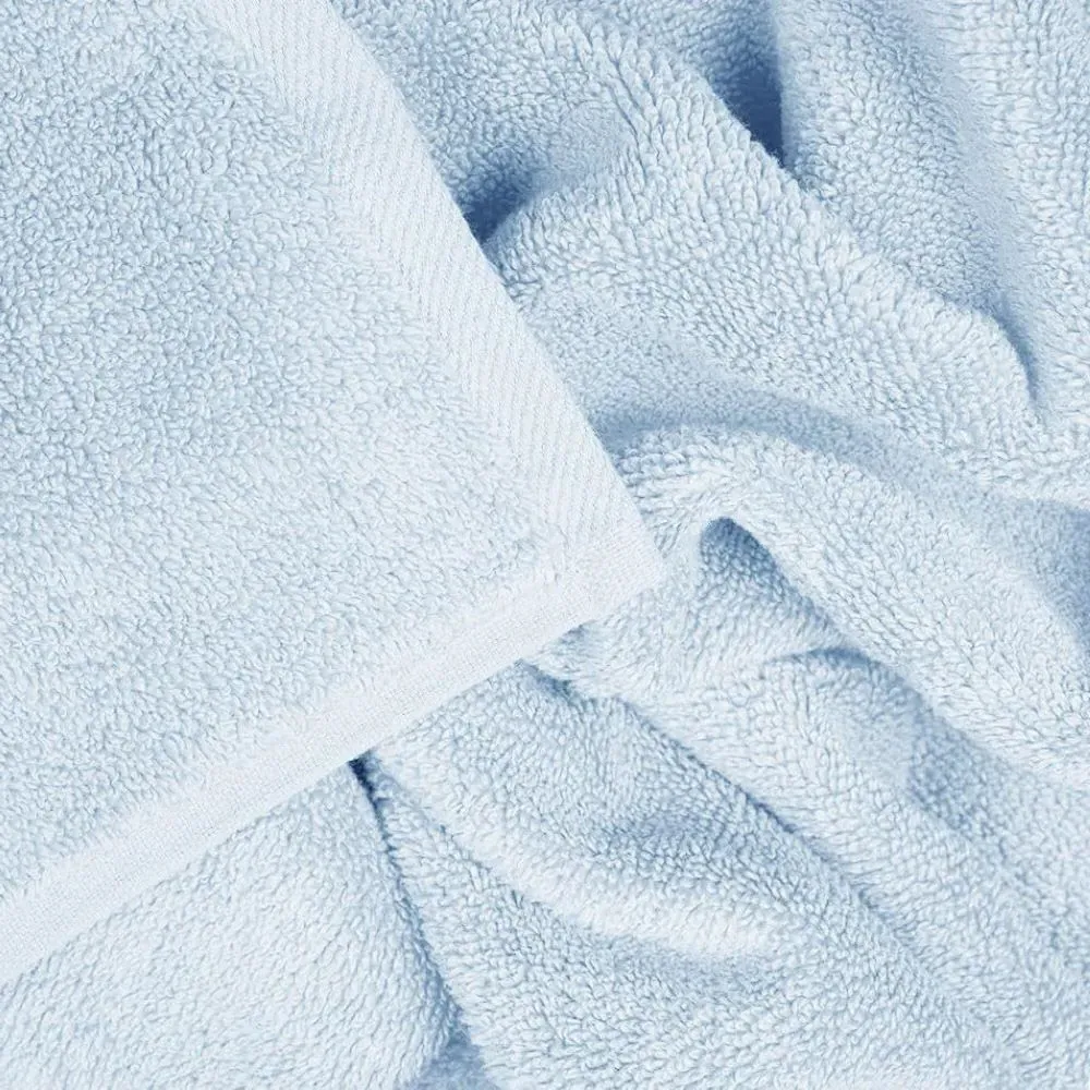 Zero Twist Egyptian Cotton Bath Sheet - Blue