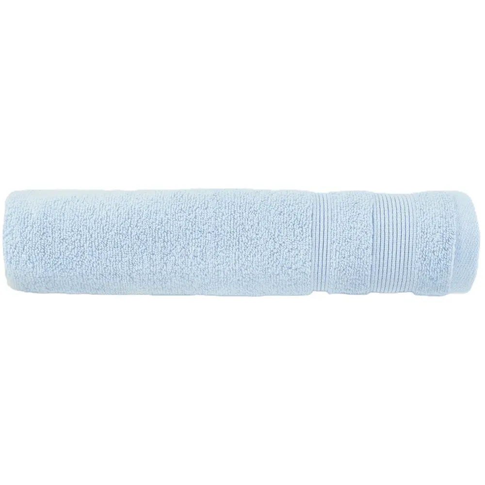 Zero Twist Egyptian Cotton Bath Sheet - Blue image