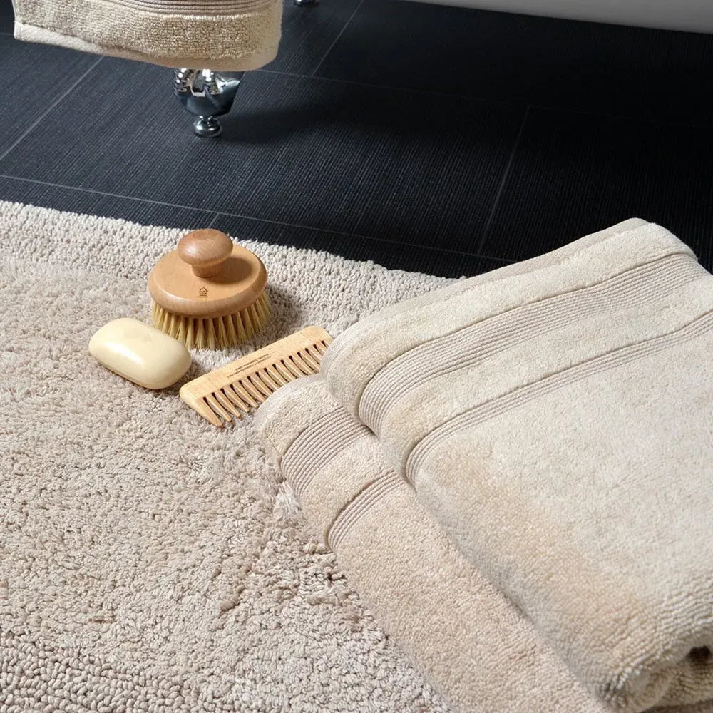 Zero Twist Egyptian Cotton Bath Sheet - Brown