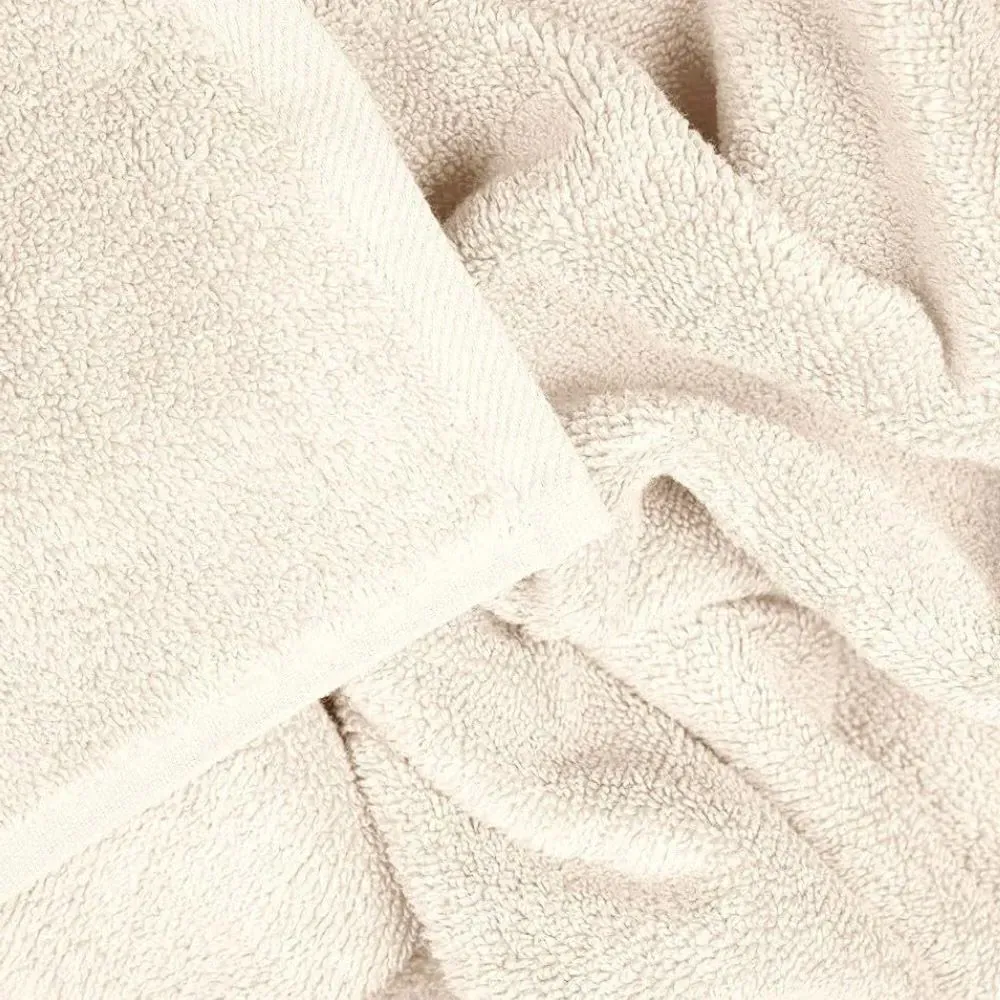 Zero Twist Egyptian Cotton Bath Sheet - Cream