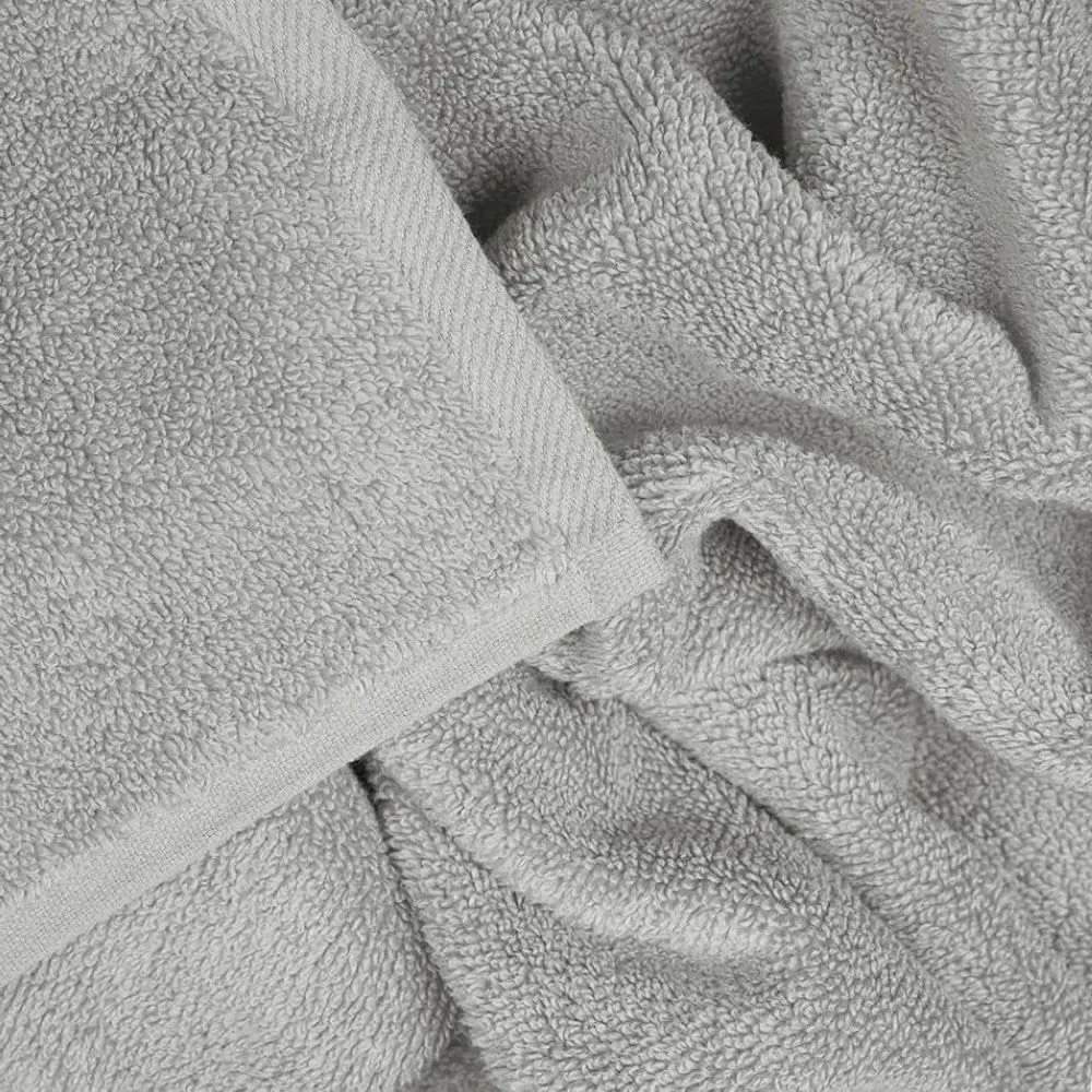 Zero Twist Egyptian Cotton Bath Sheet - Grey