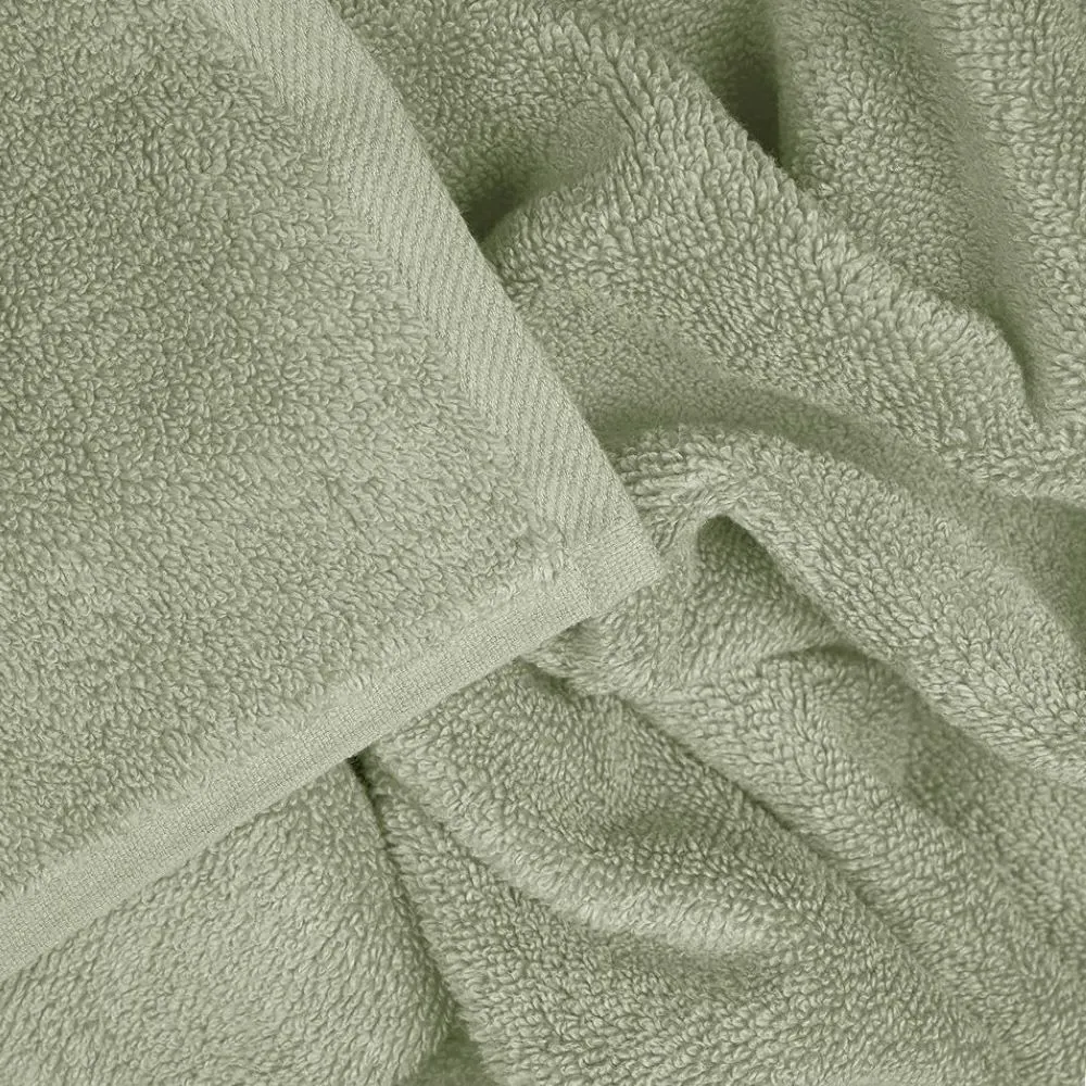 Zero Twist Egyptian Cotton Bath Sheet - Sage Green